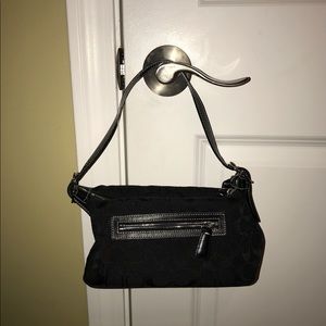 Coach black purse